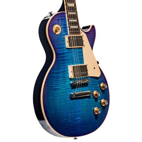 Gibson Les Paul Standard ‘60s Figured Top Electric Guitar, Blueberry Burst