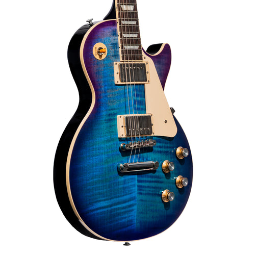 Gibson Les Paul Standard ‘60s Figured Top Electric Guitar, Blueberry Burst