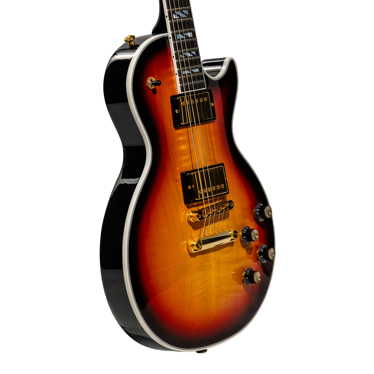 Gibson Les Paul Supreme Electric Guitar, AAA Flame Maple Top, Fireburst