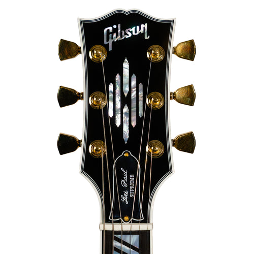 Gibson Les Paul Supreme Electric Guitar, AAA Flame Maple Top, Wine Red