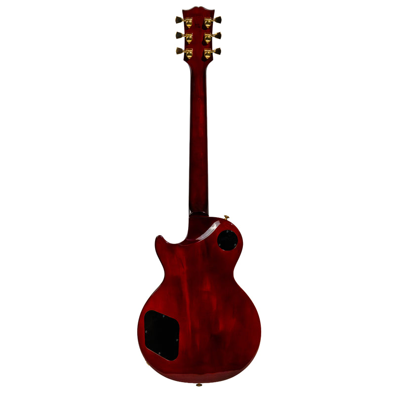Gibson Les Paul Supreme Electric Guitar, AAA Flame Maple Top, Wine Red
