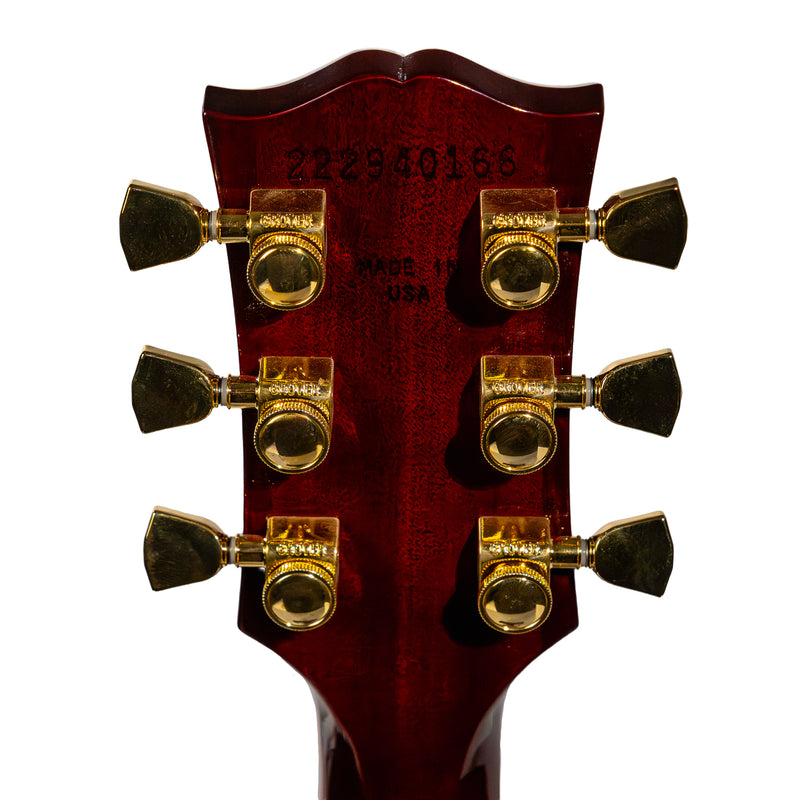 Gibson Les Paul Supreme Electric Guitar, AAA Flame Maple Top, Wine Red
