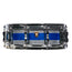 Ludwig Classic Maple 5x14" Snare Drum, Silver/Blue/Silver Triband Sparkle