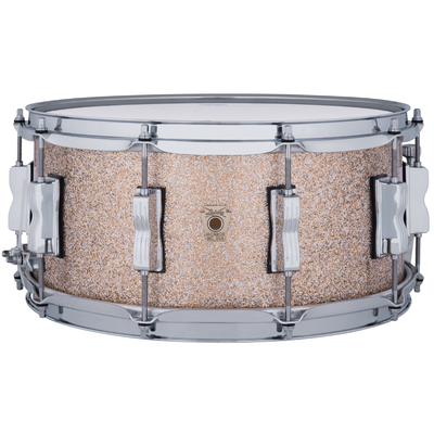 Ludwig Classic Maple 6.5x14" Snare Drum, Champagne Sparkle