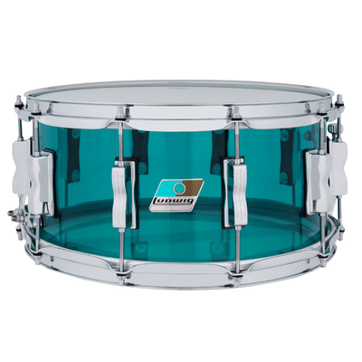 Ludwig Vistalite 6.5"x14" Snare Drum, Teal