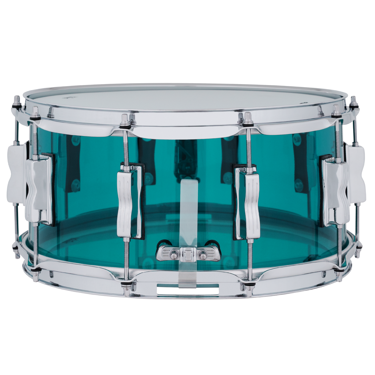 Ludwig Vistalite 6.5"x14" Snare Drum, Teal
