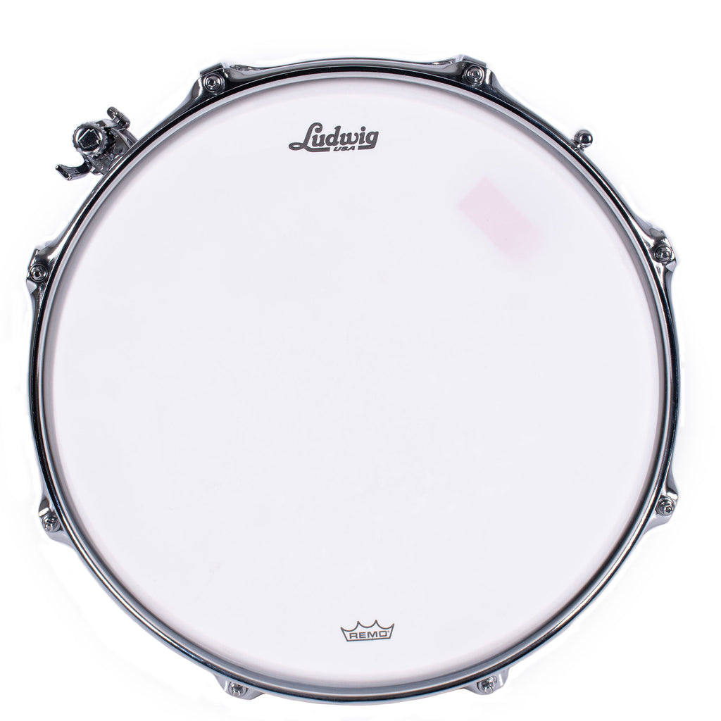 Ludwig 5.5x14" Legacy Mahogany Jazz Fest Snare Drum, White Marine Pear