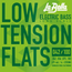 La Bella LTF-4A Low Tension Flats Bass Guitar Strings, 42-100