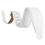 Levys 3" Wide Top Grain Leather Guitar Strap, White