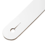 Levys 3" Wide Top Grain Leather Guitar Strap, White