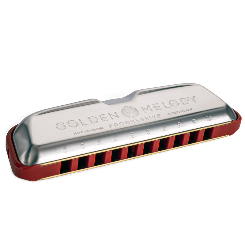 Hohner Golden Melody Progressive Harmonica, Key of B-Flat