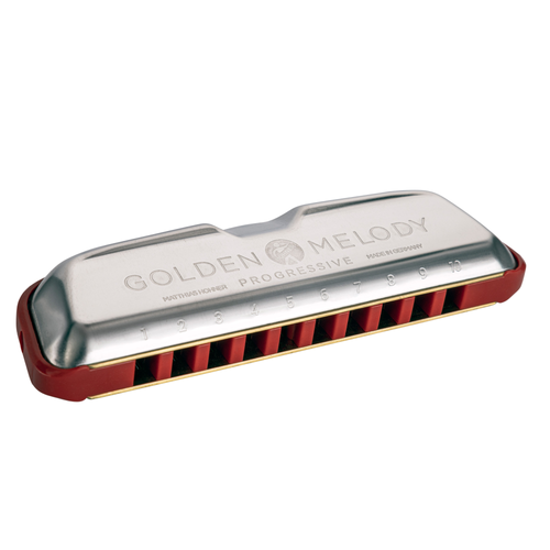 Hohner Golden Melody Progressive Series Harmonica, Key of C