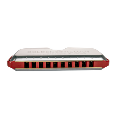 Hohner Golden Melody Progressive Series Harmonica, Key Of F