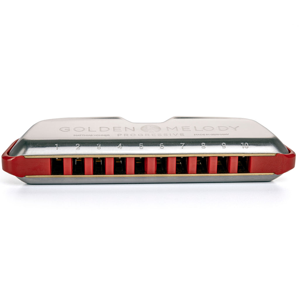 Progressive Key Hohner Golden Melody Progressive Harmonica, Key of G