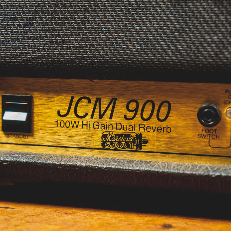 1992 Marshall JCM900 100-Watt Hi Gain Dual Reverb Guitar Tube Amplifier Head - Used