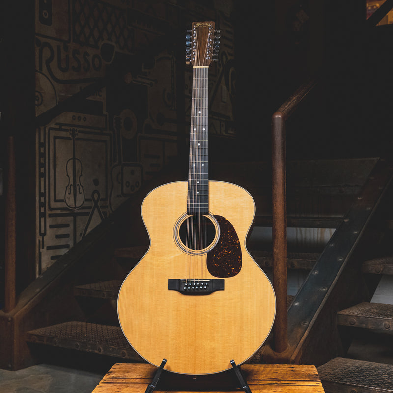 2022 Martin Grand J-16e 12-String Guitar, Rosewood Back/Sides w/Soft Case