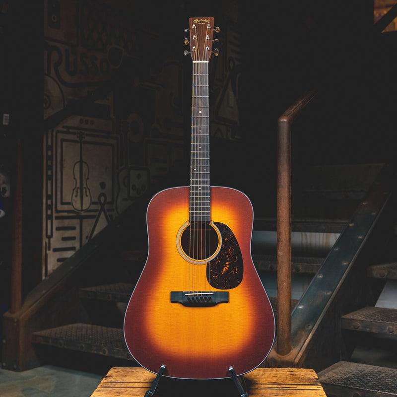 2023 Martin D-18 Dreadnought Acoustic Guitar, Satin Amberburst w/OHSC - Used