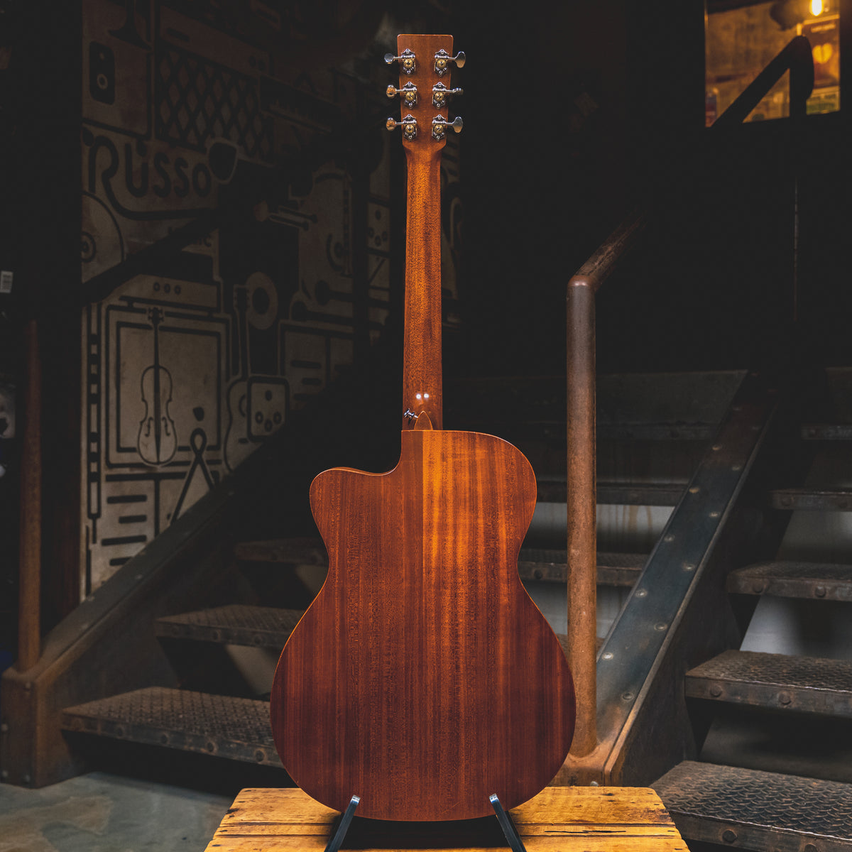 2019 Martin OMC-15M Acoustic Guitar, Mahogany W/HSC - Used