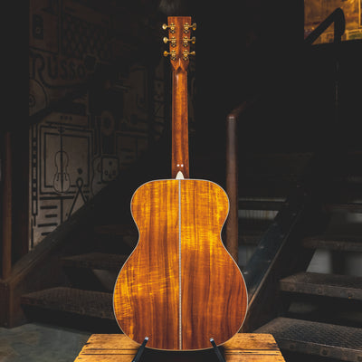 2021 Martin OM-41 Custom Acoustic Guitar, Italian Alpine Spruce/Koa w/OHSC - Used