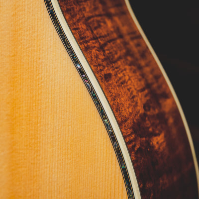 2021 Martin OM-41 Custom Acoustic Guitar, Italian Alpine Spruce/Koa w/OHSC - Used