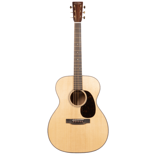 Martin 000-18 Modern Deluxe Spruce Top Acoustic Guitar, Natural, with Martin 000-18 Modern Deluxe Spruce Top Acoustic Guitar, Natural, with