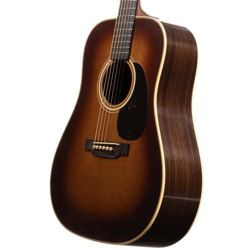 Martin Custom Shop D-28 1937 Acoustic Guitar Vintage Low Gloss With Stage 1 Aging And Ambertone Burst