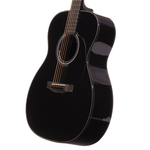 Martin Custom Shop 000 28 Style Blacktop Acoustic Guitar, Spruce/East Indian Rosewood