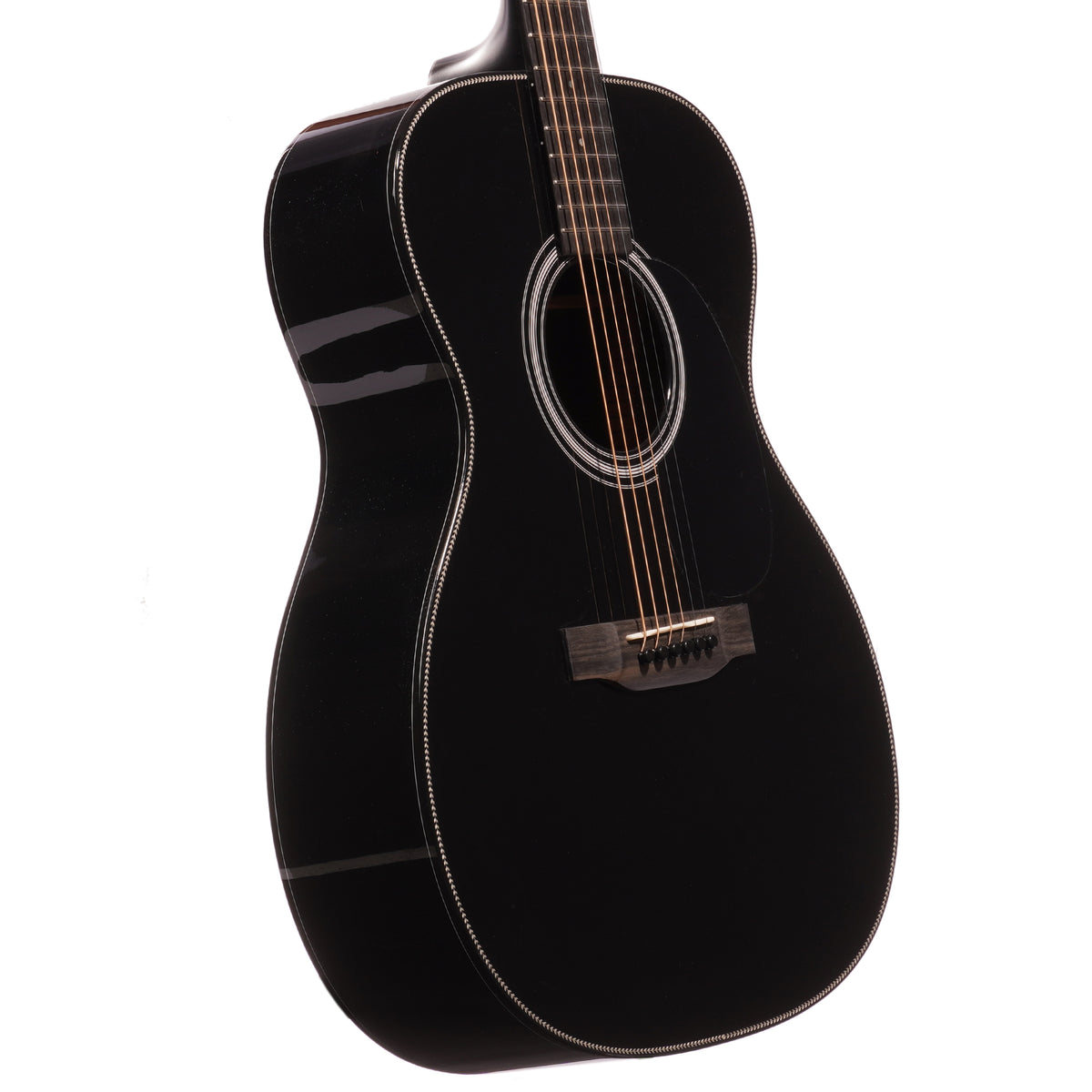 Martin Custom Shop 000 28 Style Blacktop Acoustic Guitar, Spruce/East Indian Rosewood