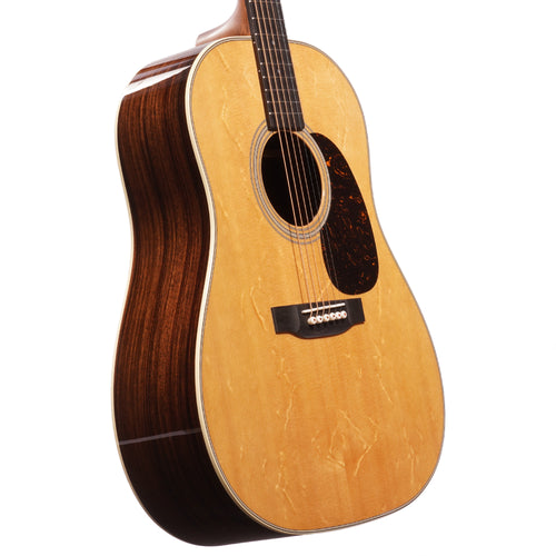 Martin Custom Shop “D” Sloped Shoulder Dreadnought 28-Style Acoustic Guitar, Sitka/Wild Grain EIR