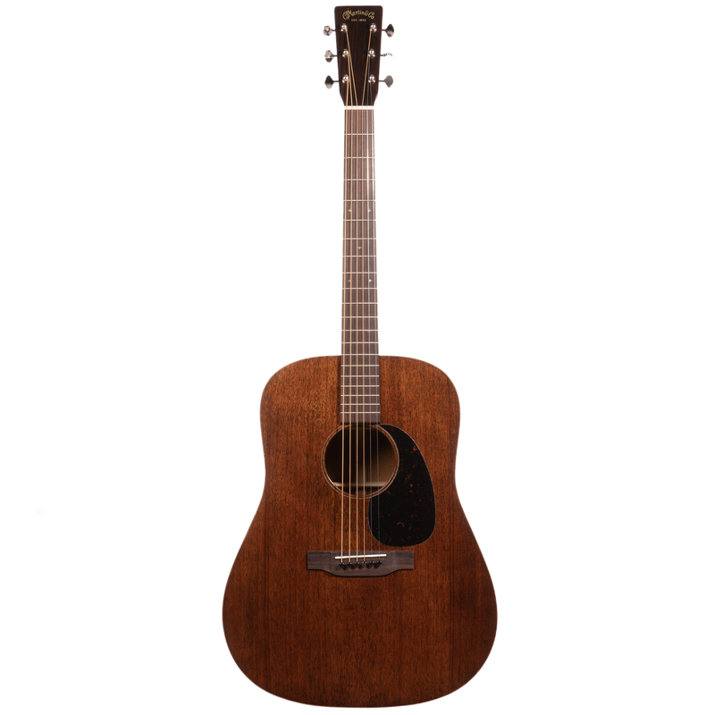 Martin D-15M All Mahogany Dreadnought Acoustic Guitar, Satin Natural