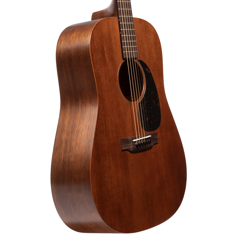 Martin D-15M All Mahogany Dreadnought Acoustic Guitar, Satin Natural