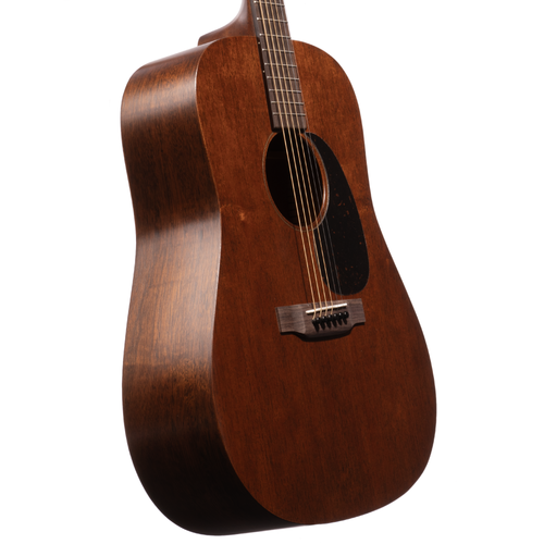 Martin D-15M All Mahogany Dreadnought Acoustic Guitar, Satin Natural