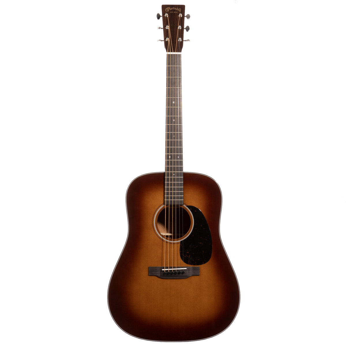 Martin D-18 Standard Series Acoustic Guitar, Spruce/Mahogany, Ambertone w/Case