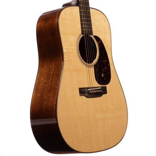 Martin D-18E Modern Deluxe Natural Acoustic-Electric Guitar with Hard Case