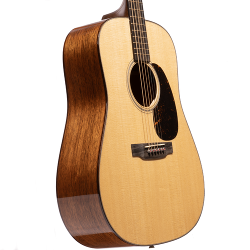 Martin D-18E Modern Deluxe Natural Acoustic-Electric Guitar with Hard Case