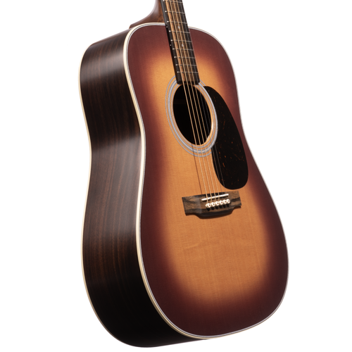 Martin D-28 Standard Series Acoustic Guitar, Satin Amberburst w/Hardshell Case