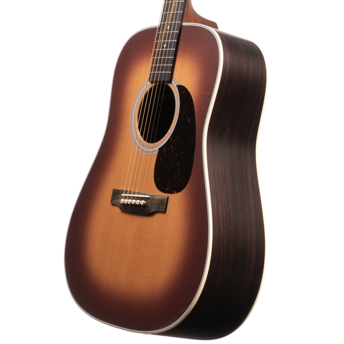 Martin D-28 Standard Series Acoustic Guitar, Satin Amberburst w/Hardshell Case