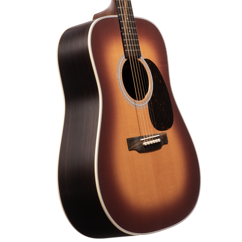 Martin D-28 Standard Series Acoustic Guitar, Satin Amberburst w/Hardshell Case