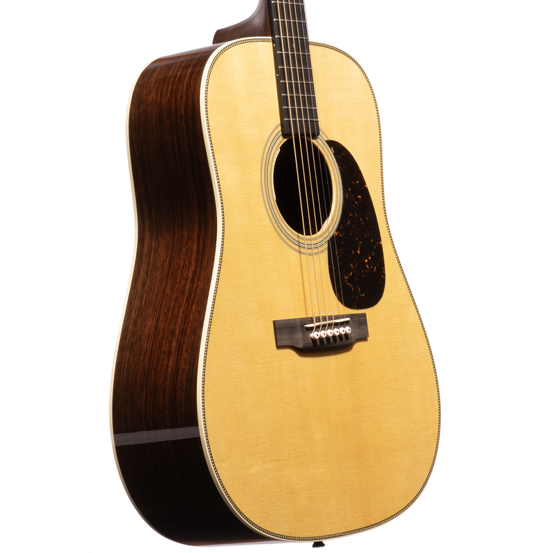 Martin HD-28E Acoustic-Electric Guitar, Natural with Hardshell Case