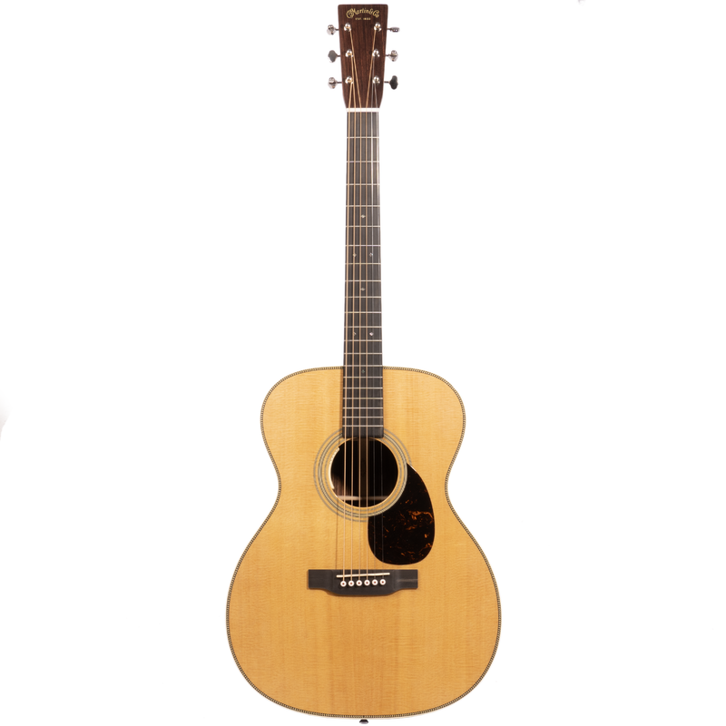 Martin OM-28E Acoustic-Electric Guitar with LR Baggs Electronics, Natural