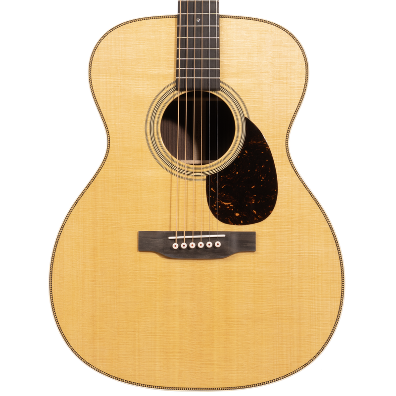 Martin OM-28 Acoustic Guitar, Spruce Top, East Indian Rosewood Back And Sides, Natural Finish