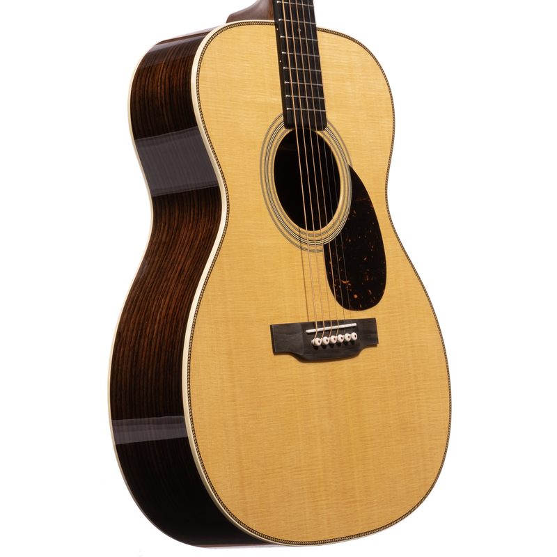 Martin OM-28 Acoustic Guitar, Spruce Top, East Indian Rosewood Back And Sides, Natural Finish