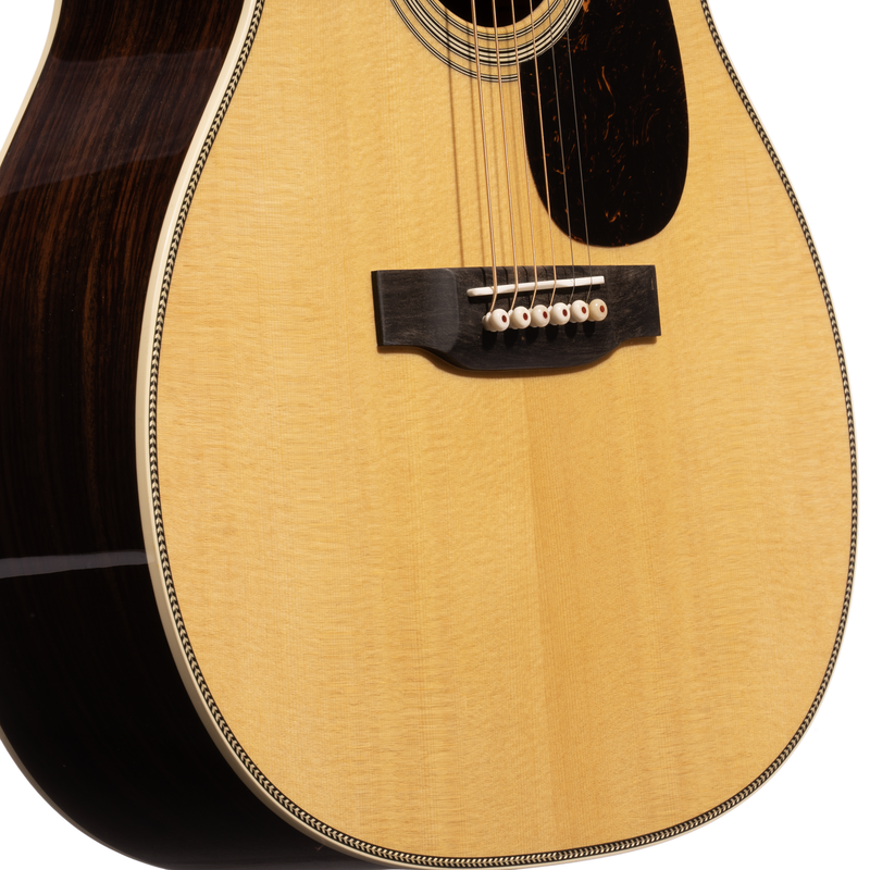 Martin OM-28 Standard Series Acoustic Guitar, Natural w/ Hard Case