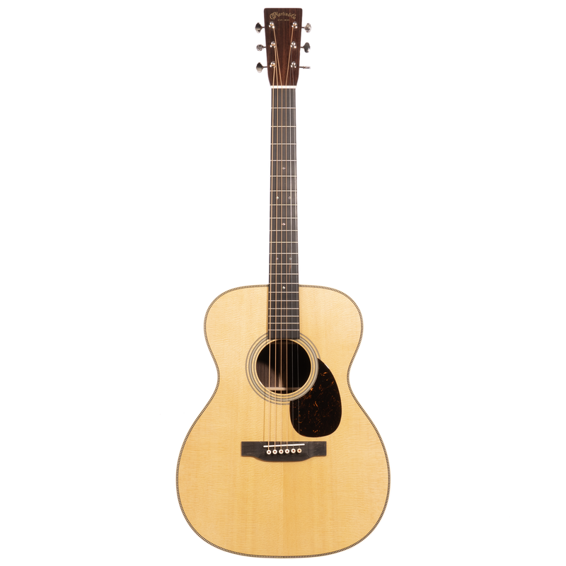 Martin OM-28 Standard Series Acoustic Guitar, Natural w/ Hard Case
