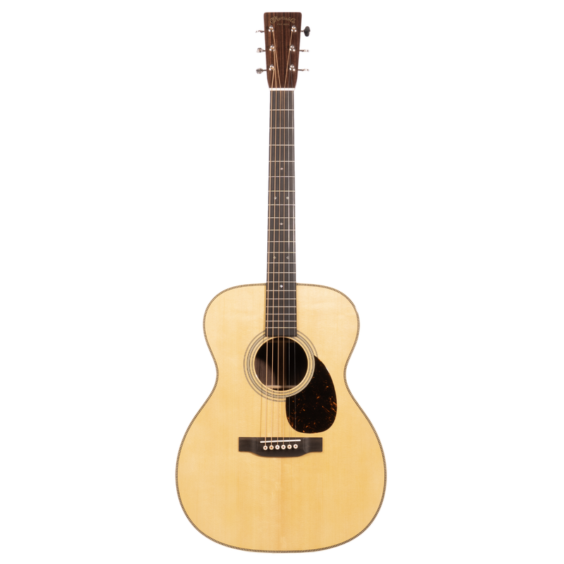 Martin OM-28 Standard Series Acoustic Guitar, Natural w/ Hard Case