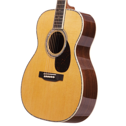 Martin OM-42 Standard Series Acoustic Guitar, Natural w/ Hard Case