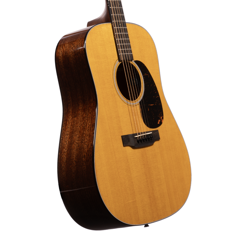 Martin DE Retro Plus Mahogany Acoustic-Electric Guitar, Torrefied Spruce/Mahogany, Natural w/Soft Case
