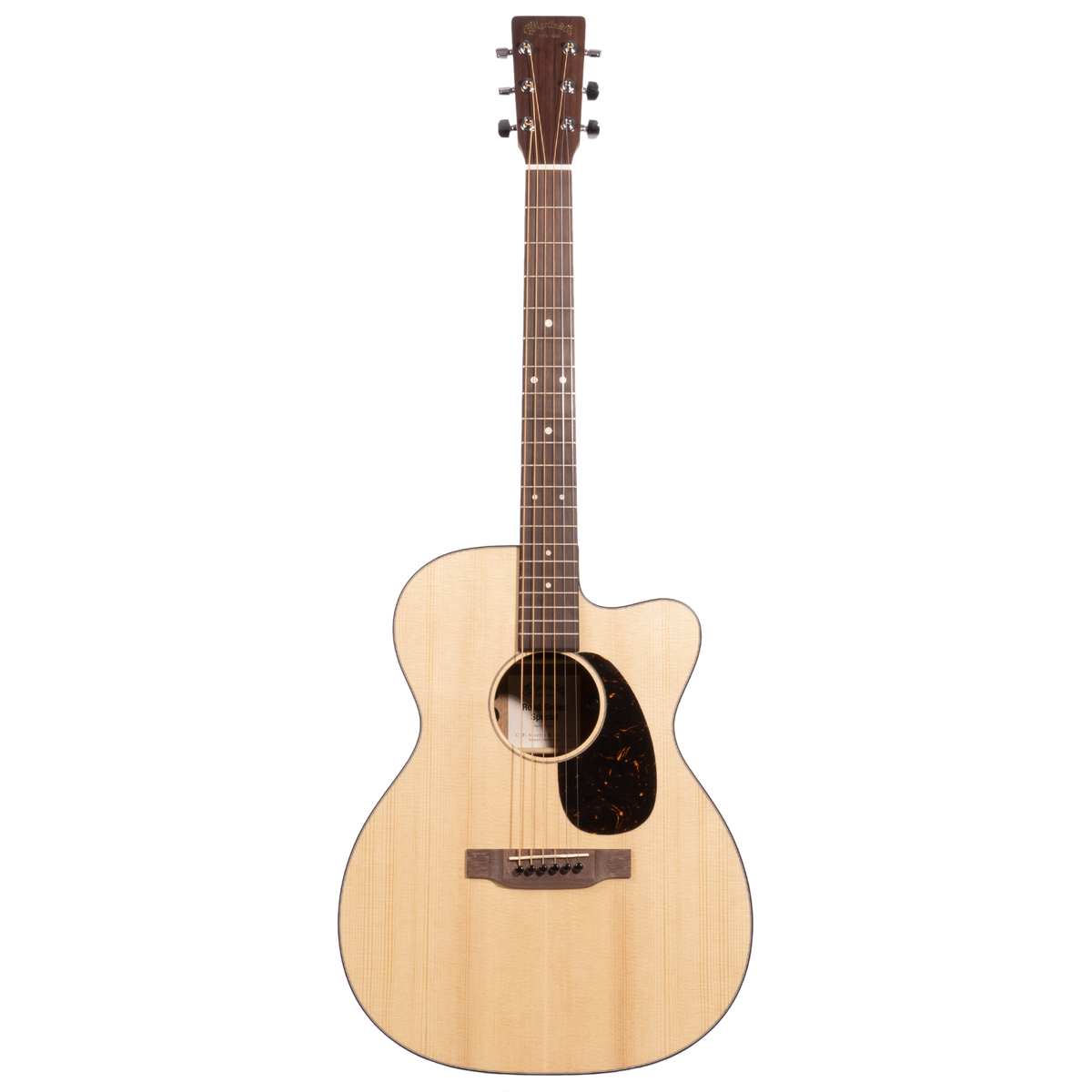Martin Road Series OMC-10E Special Acoustic-Electric Guitar, Natural