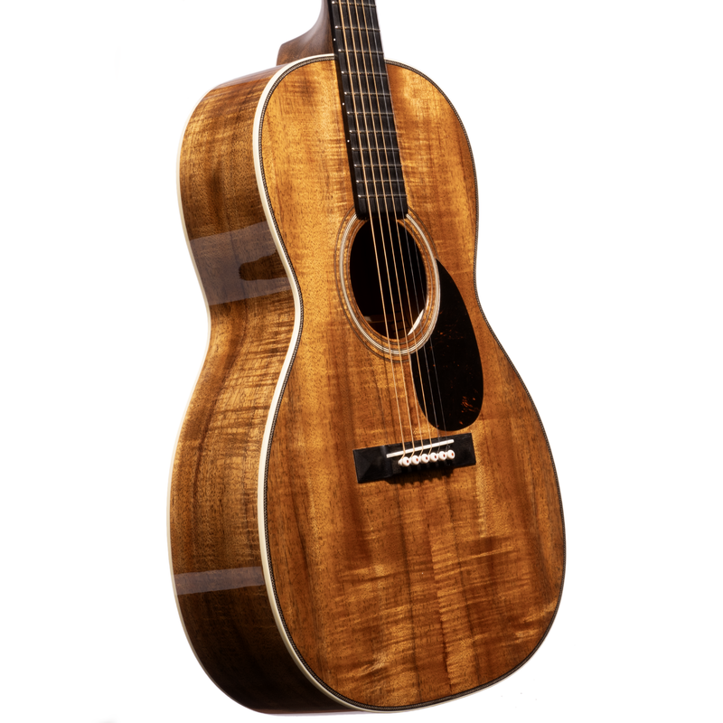 Martin Custom Shop 000 12-Fret, 28-Style Acoustic Guitar, Highly Flamed Koa Top, Back, & Sides