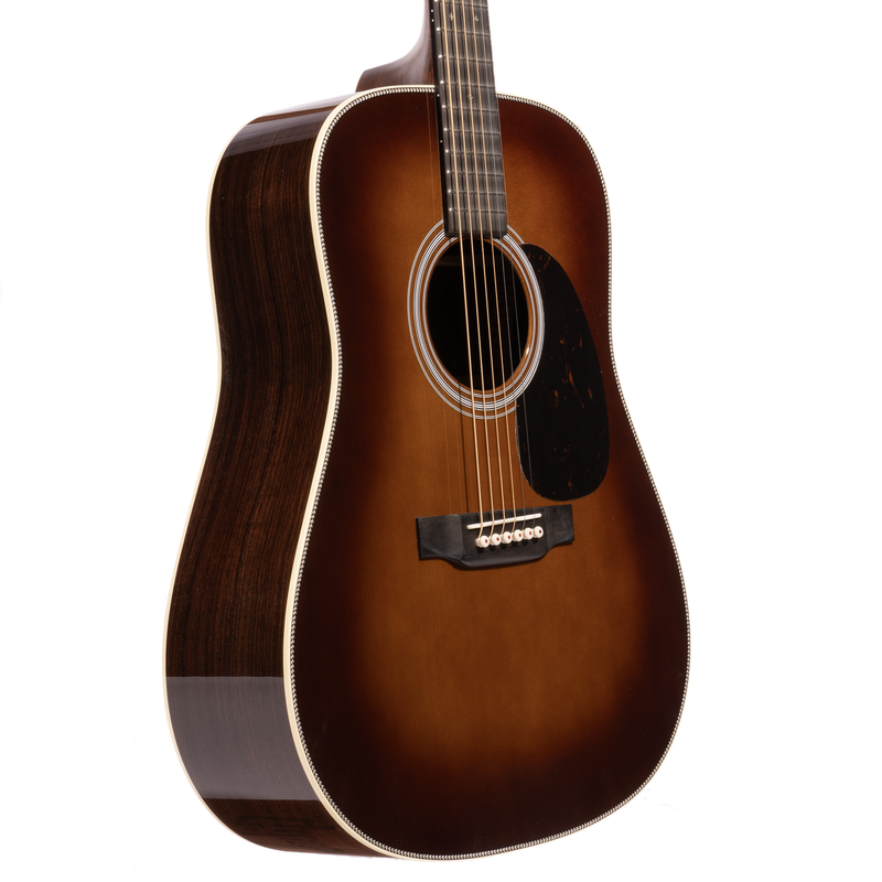 Martin Custom Shop "D", HD-28 Style, Adirondack/Wild Grain East Indian Rosewood, Ambertone Acoustic Guitar